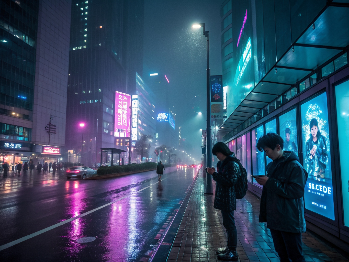 Neon Rain
